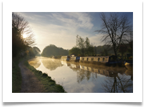 Misty Morning on the Bridgewater Canal - Chris Beesley